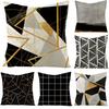 New Product Geometric Abstract Linen Pillowcase Office Pillowcase Car Cushion Cover Waist Pillowcase