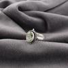 Green Amethyst Jewelry, 925 Sterling Silver Ring, Handmade Women Jewelry Gift For Her, Dainty Gemstone Ring For Her
