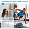 Bluetooth CD player with speakers, rechargeable 1400mAh portable CD player with anti-shock/skip protection