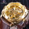 New Top Men's Watch Golden Waterproof Machine Watch Men's Fashion and Leisure Automatic Robot Watches