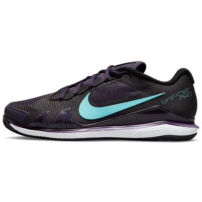 Амортизация Air Zoom Vapor Pro Противоскользящие и износостойкие кроссовки с низким верхом для бега Мужские темно-фиолетовые синие кроссовки повседневные CZ0221-524