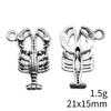 Wedding Anniversary Charms Bulk Octopus Seahorse Crab Shrimp Charms Pendant Cheapest Items Pendants For Bracelets