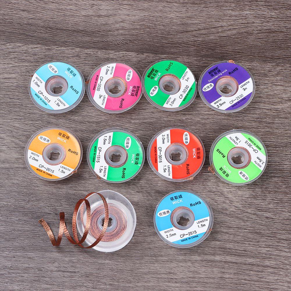 2025 Hot Professional Desoldering Braid Tape Copper Solde Wire Tin Solder Removal Soldering Wick BGA Repair High Quality Tools