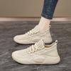 Дышащие новые весенне-осенние кроссовки из сетки fly-woven, полые, летние, легкие, спортивные, с мягкой подошвой