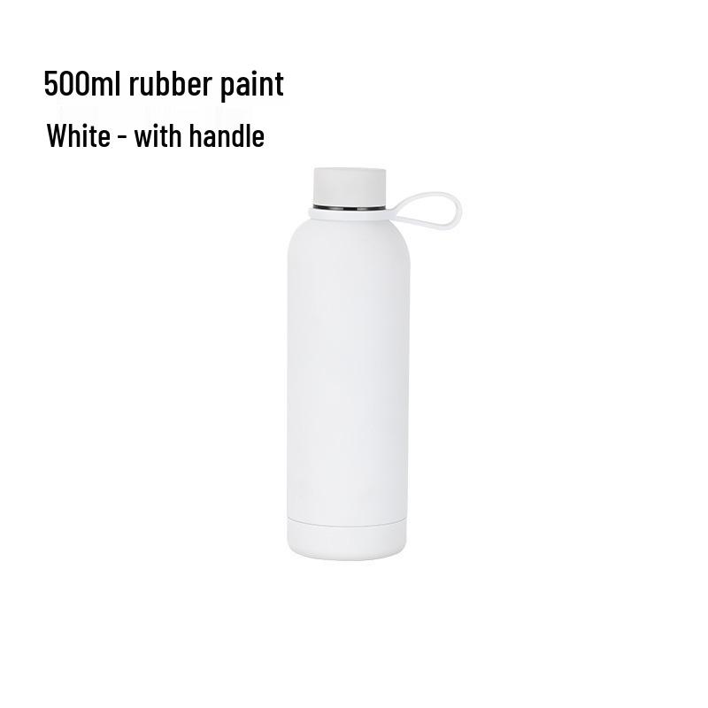 Термос из нержавеющей стали 750 мл - Портативный, Матовый, с узким горлышком, для занятий спортом на открытом воздухе и автомобилей