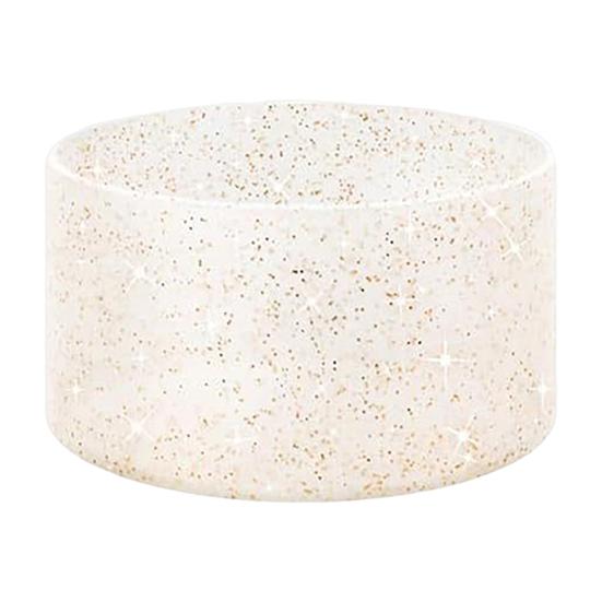 Silicone Cup Sleeve Glitter Anti-Slip Heat Insulation Cover Lightweight Water Bottle Pad