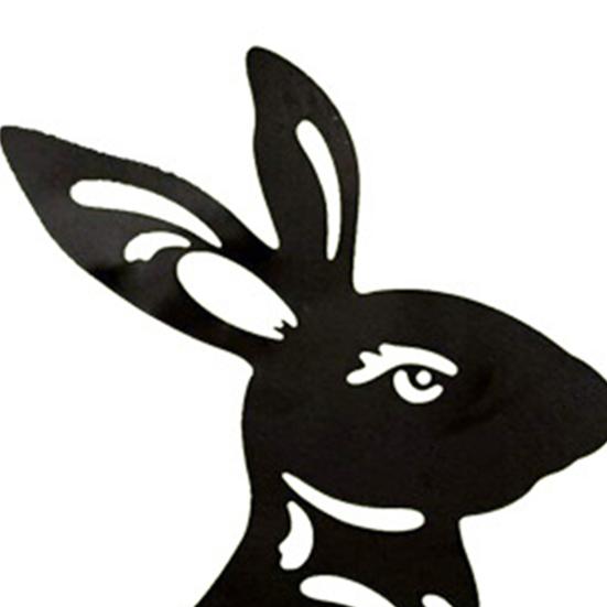 Садовый кол, креативная форма, износостойкий акриловый газонный кол, пасхальный кролик, двор, художественный орнамент для дома