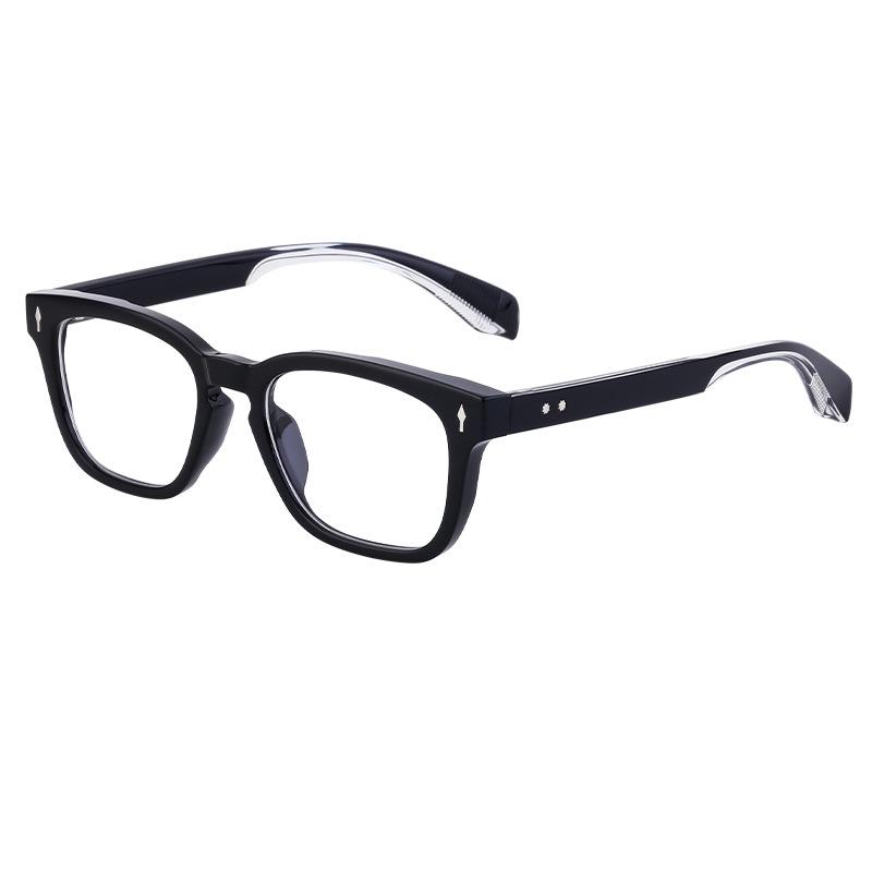 Square Blue Light Blocking Computer Glasses Men Reading Prescription Transparent Glasses Male Far Sight Glasses Sunglasses