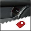 Carbon Rear Door Electric Tailgate Switch Button Cover For Maserati Ghibli 14-19