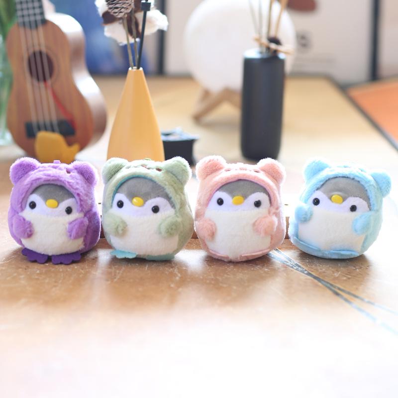 Cute Little Penguin Pendant Plush Toy Doll Cartoon Bag Hanging Keychain Rag Doll Doll