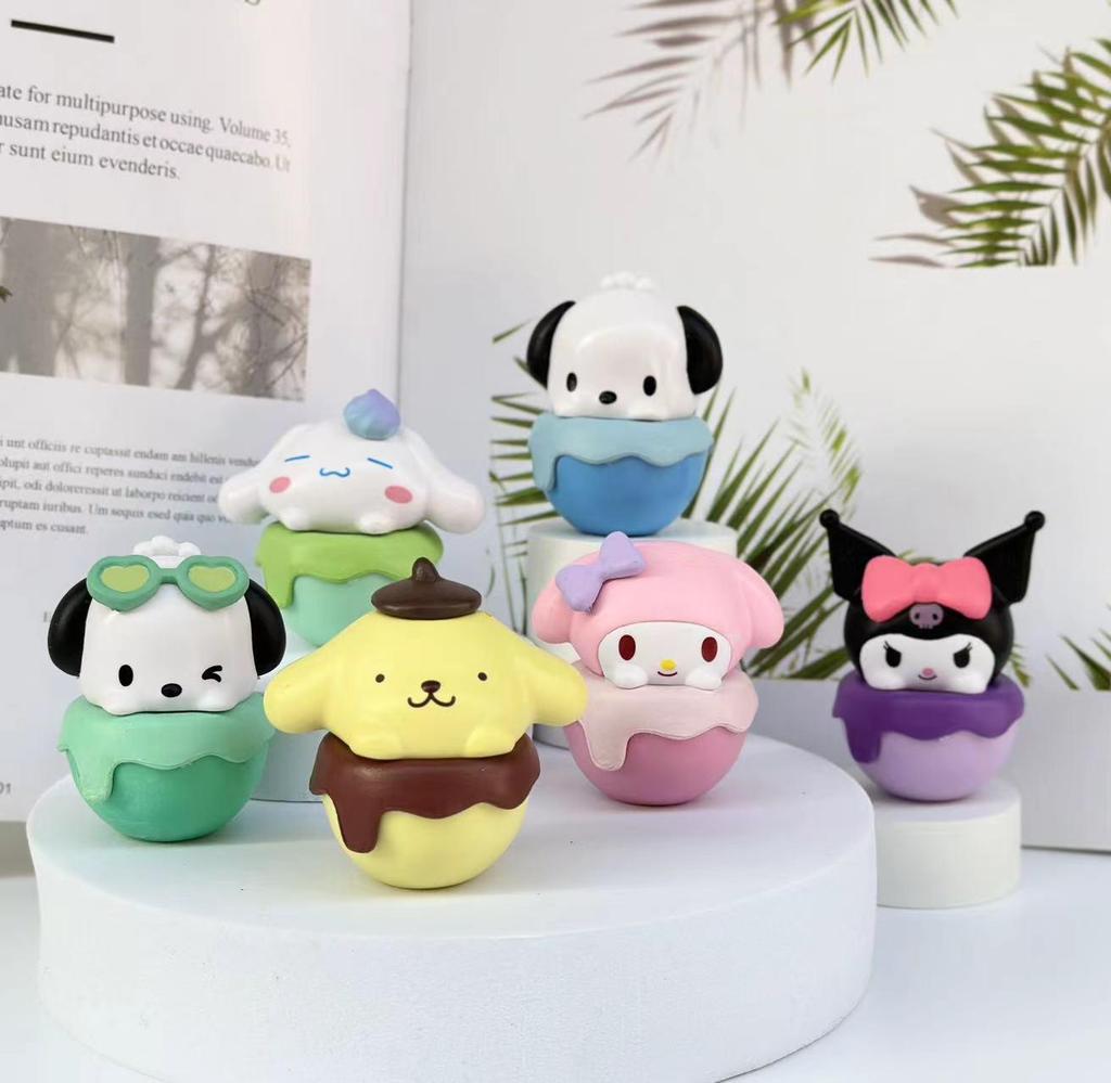 «Серия Crayon Shin-chan»: Мои украшения для машин «Мелоди», «Куро», «Собака с корицей» и «Пудинг»