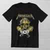 METALLICA Дизайн Черепа Хэви-метал Рок-группа Легенда Хлопковая футболка унисекс