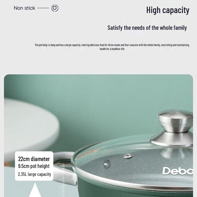 Суповая кастрюля Debo Verne из маifanского камня