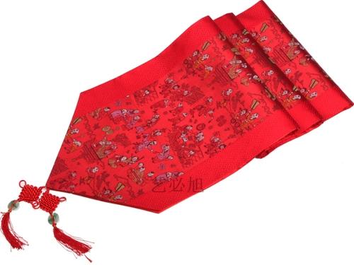 Настольный флаг в китайском стиле, сельская мода, современный минималистский парчовый скатерть для обеденного стола, многоцветная скатерть для чайного стола, художественный настольный флаг