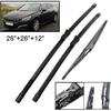 Peugeot 508 SW MK1 2010-2018 Wiper Blade Set: Front & Rear (26", 26", 12")