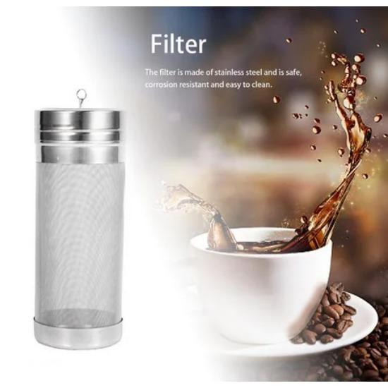 Маленькое отверстие 300 микрон Rvs для приготовления вина и пива Сетчатый фильтр Bier Voor Zelfgemaakte Brew Thuis Koffie Droog Hopper Brew с мелкой сеткой дуршлаг