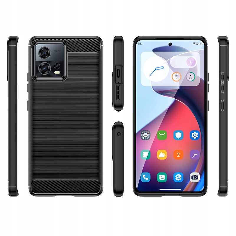 Sc Carbon Motorola Edge 30 Fusion Czarny