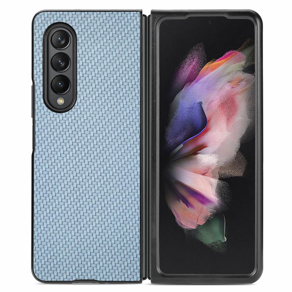 Модный Роскошный Складной Защитный Чехол Для Samsung Galaxy Z Fold 4 5g Fold4 Fold3 Fold2 Fold 3 2 Zfold4 Чехлы из Углеродного Волокна