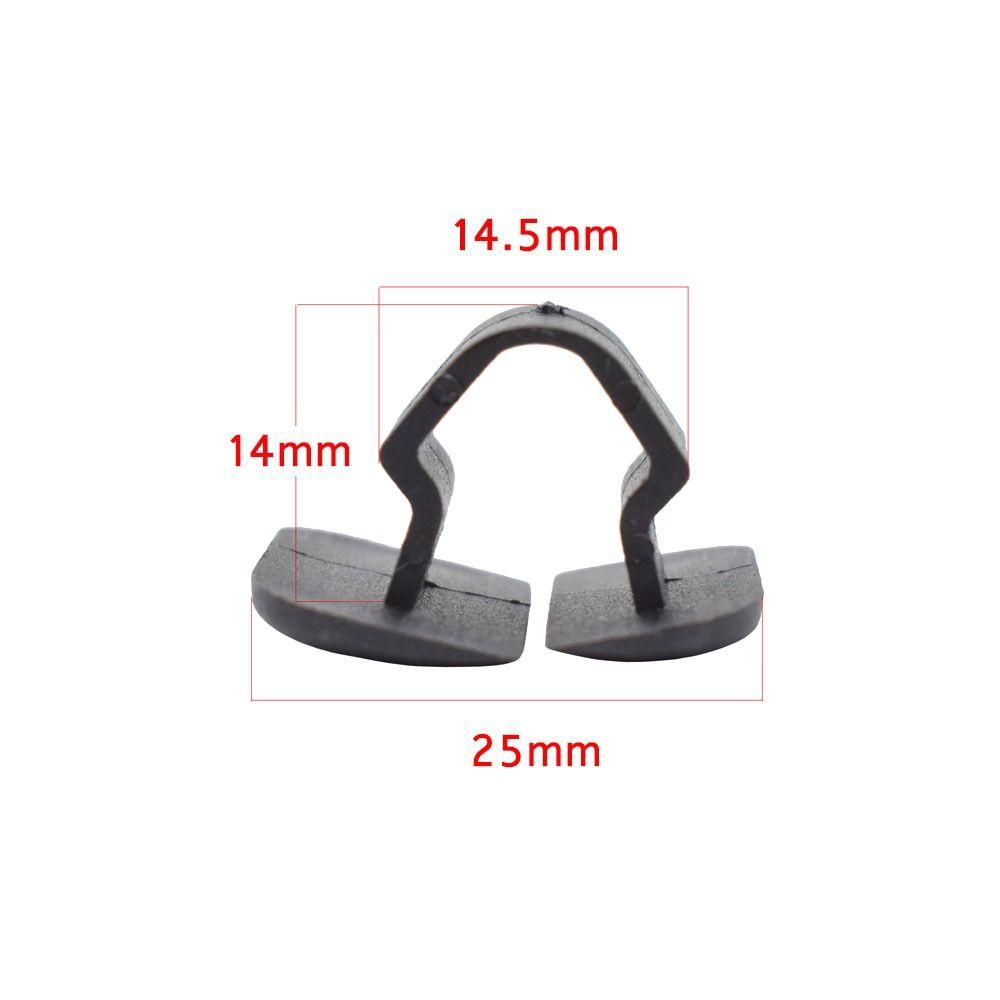Hood Bonnet Clamp Plastic Pad Clip Rivet Retainer Car Hood Bonnet Insulation Clips Bonnet Holder