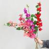 1pc 76cm Artificial Bougainvillea Flower Garland Floor Mounted Vine for Outdoor Wall Arch Wedding Centerpieces Decoration Flower