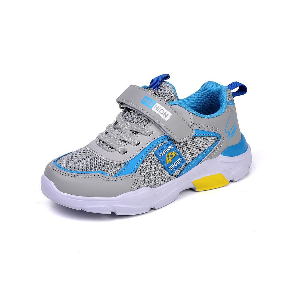 Легкие дышащие спортивные кроссовки для детей на весну и осень с подошвой из ЭВА - Унисекс беговая обувь