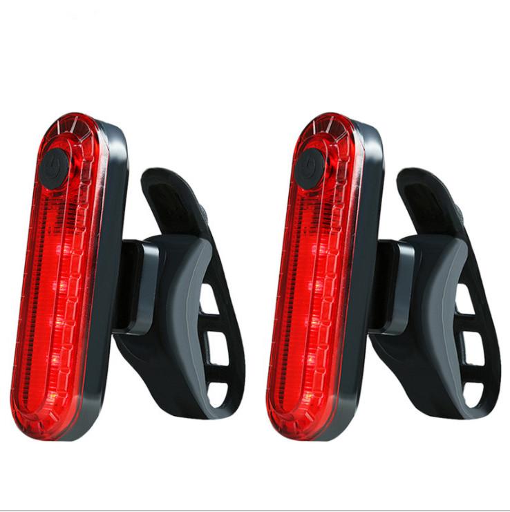 Задний велосипедный фонарь Задний мигающий фонарь Сверхяркие велосипедные задние фонари Перезаряжаемые Ночная езда Велосипедные сигнальные огни безопасности