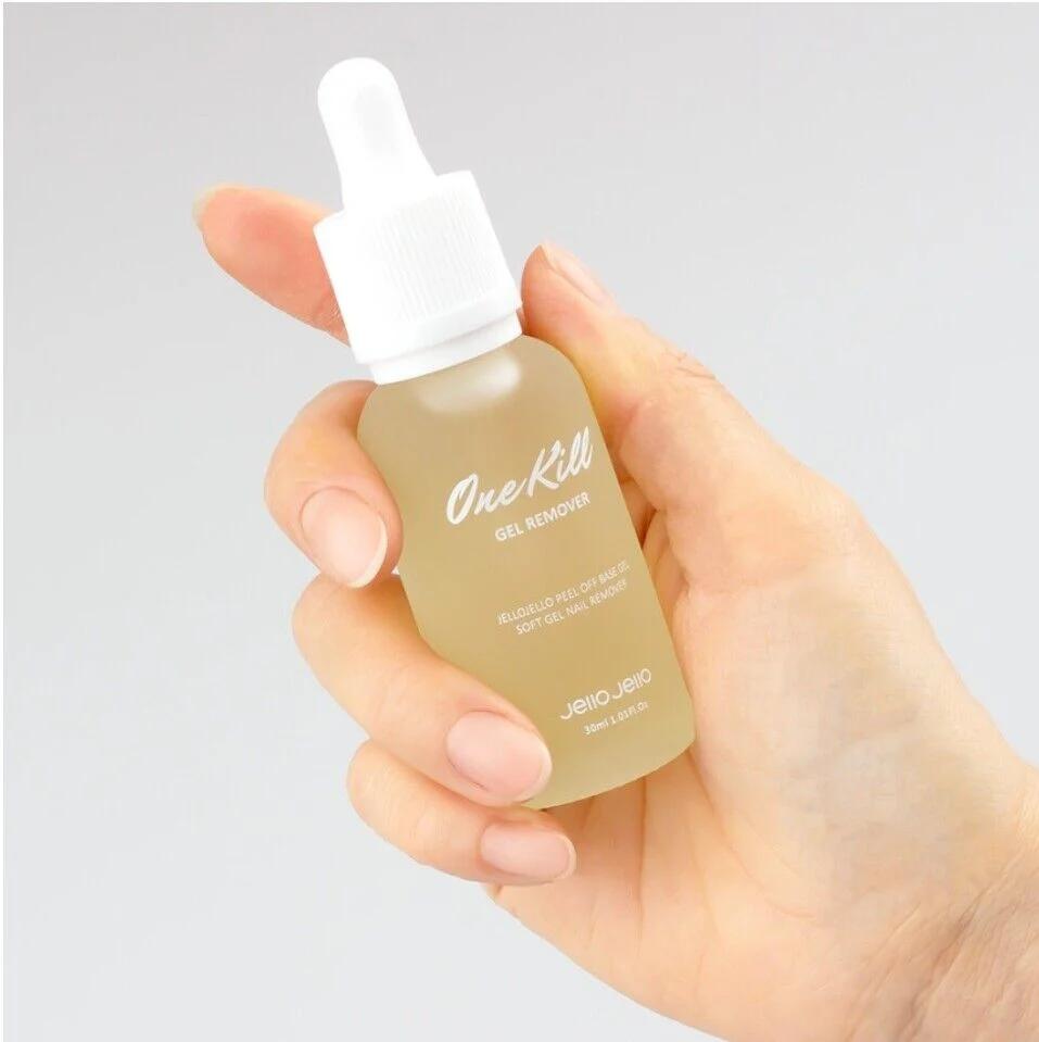 Jello Jello Базовый гель Fixer, глянцевый верхний гель, базовый гель Peel Off, матовый верхний гель, восстанавливающий гель, средство для снятия One Kill K-Beauty, гель для ногтей премиум-класса