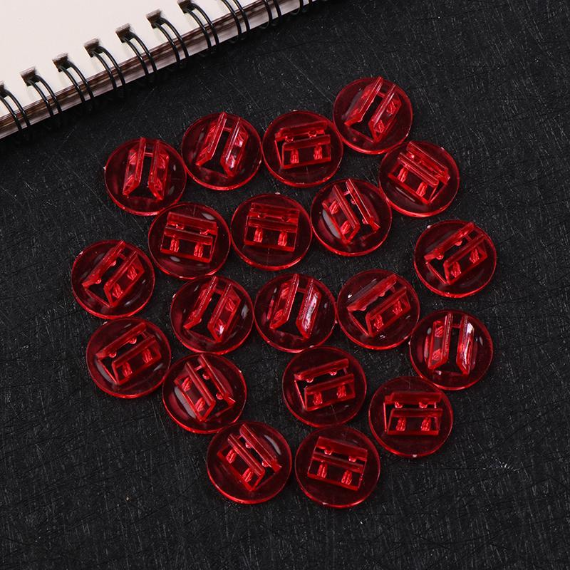 20 шт./лот прозрачная пластиковая подставка для карточек для настольных игр держатель для карт игровые аксессуары