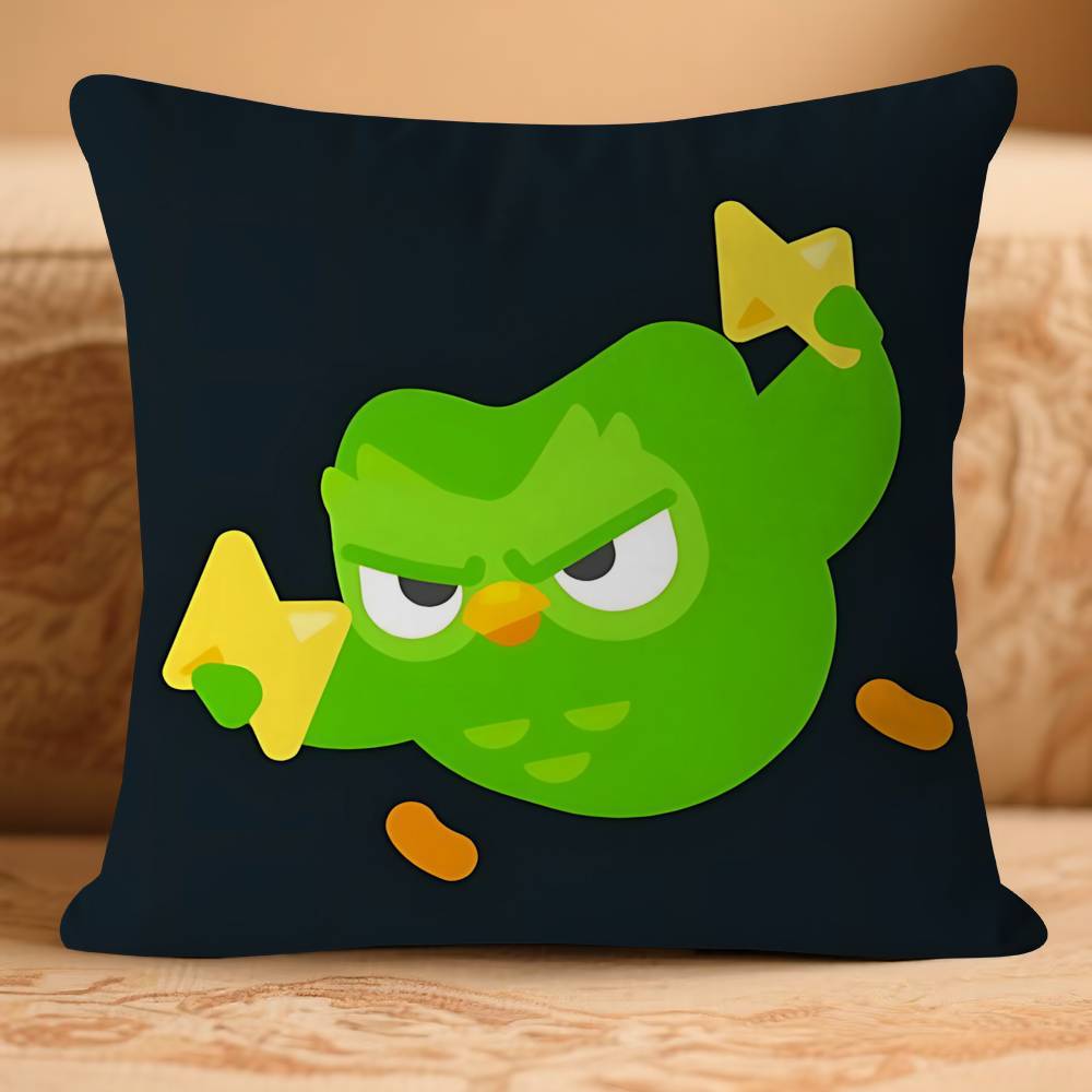 D-Duolingo Наволочка для аниме-подушки Съемная Моющаяся Наволочка – Мягкий Лен для Всех Сезонов