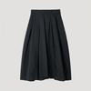 [She S miSS] Pleated Flare Long Skirt SwwSkp22110