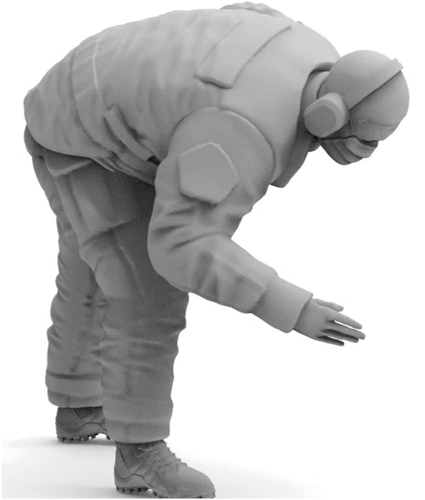 Trifactory Military Miniature Figure Series US Air Force Grand Crew Set Resin Kit 1/48 F-35 MF-40B