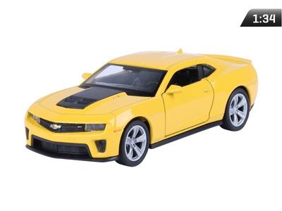 Модель 1:34, ШЕВРОЛЕ Камаро ZL1, желтый (A880CHCZZO)