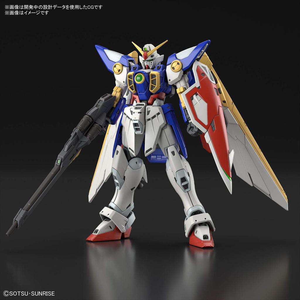 BANDAI SPIRITS RG Mobile Report Gundam W Wing Gundam масштабная пластиковая модель 2558575 1/144 с цветовой кодировкой