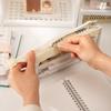 Six Layer Large Capacity Pencil Case Stationery Supplies High Appearance Transparent PVC Storage Stationery Bag