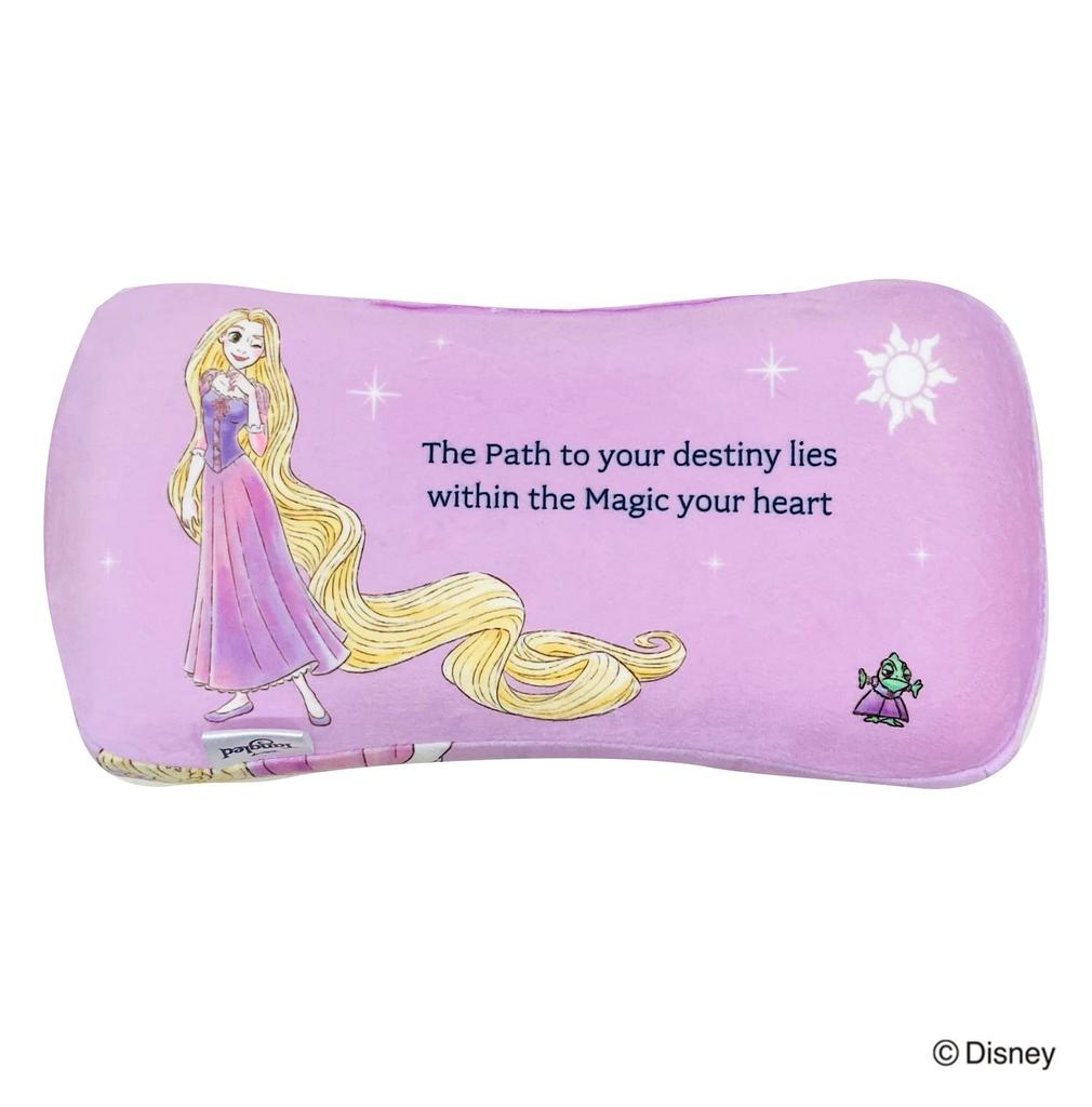 MORIPiLO Подушка Morishita из пены с эффектом памяти Disney Rapunzel 15x31 см, поддерживающая талию и спину, мягкая игрушка-подушка Disney Princess Purple 4621330