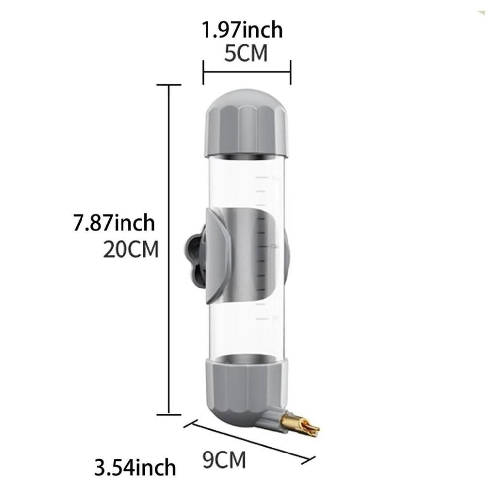 Автоматическая поилка для птиц 200 мл, не капающая, съемная, диспенсер для воды для птиц, легко наполняемая, верхнее наполнение, питьевой фонтанчик для попугаев