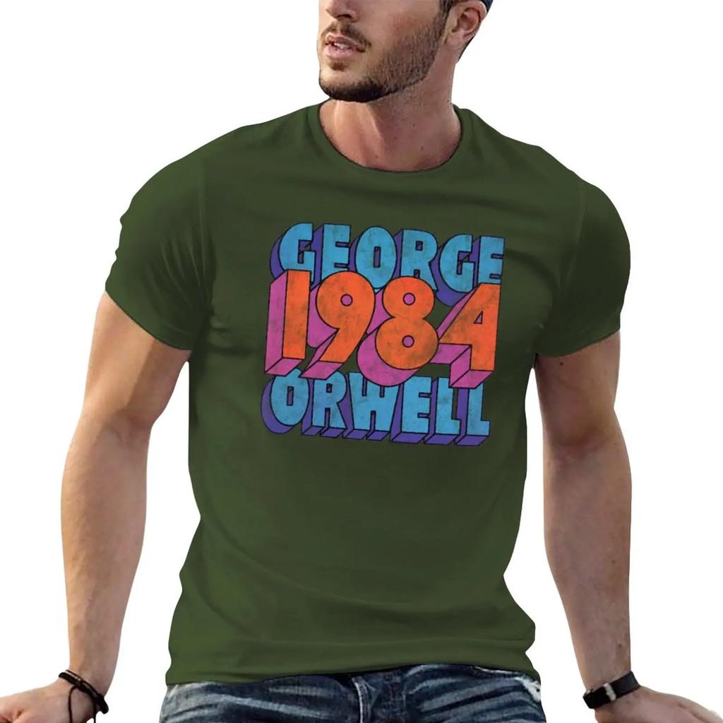 1984 T-Shirt shirts graphic tees Aesthetic clothing black t shirts for