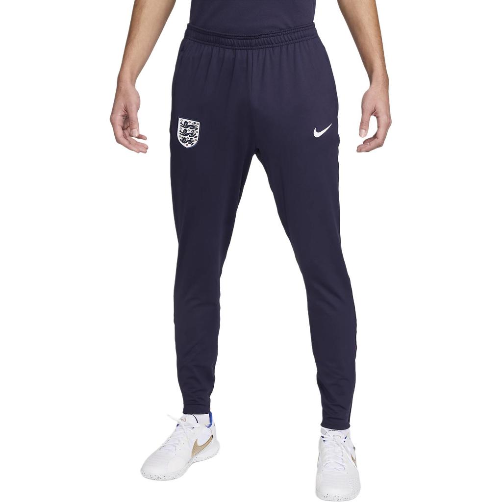 Nike Dri-Fit Strike Вышитый значок Color Block Повседневные вязаные спортивные брюки Мужские брюки Фиолетовые FJ2278-555