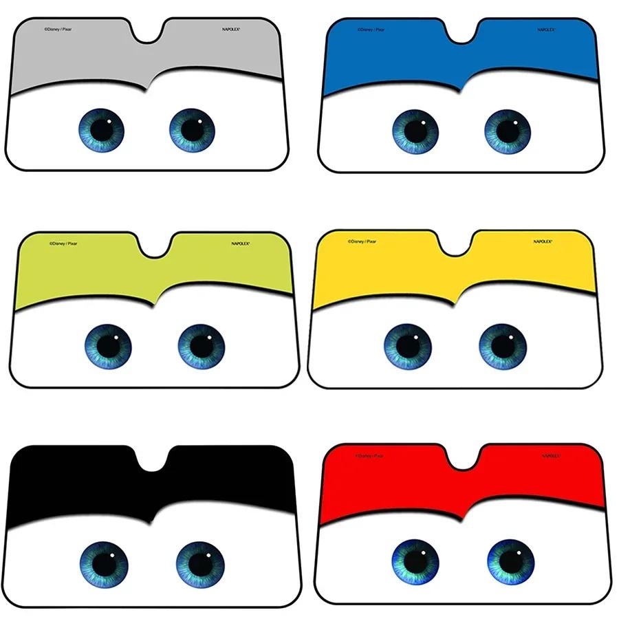 Car Window Solar Protection 6 Colors Eyes Heated Windshield Sunshade Windscreen Cover Sun Shade Auto Sun Visor Car-covers