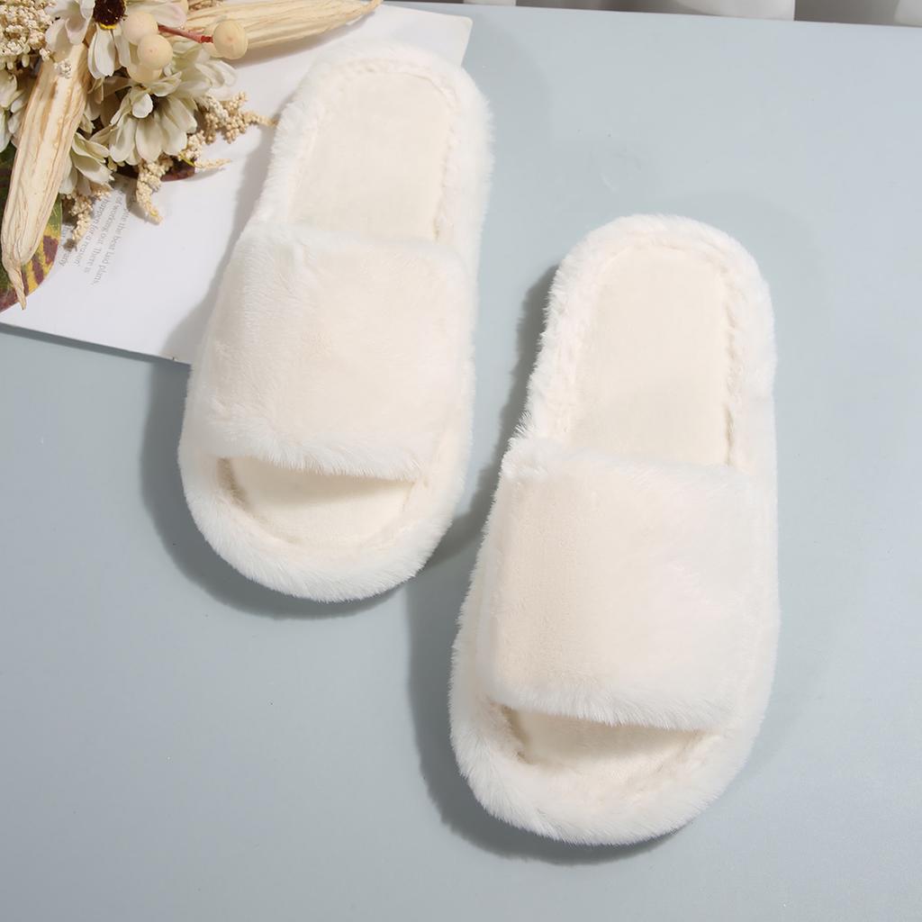 Fashion Fashion Home Shoes Women Flats Cross Straps Slippers 2025 Slides Women Casual Home Shoes Women Flat Plush Cross Straps Slippers