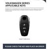 Для VOLKSWAGEN Чехол-защита для автомобильного ключа из цинкового сплава и кожи для Volkswagen VW Golf 6 Mk6 Tiguan Polo Passat CC B6 B7 К