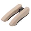 Pair Car Armrest Left Right 0‑120 Degree Adjustable Interior Beige Universal for RV Trucks