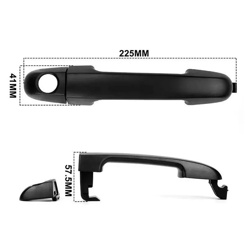 Автомобильная передняя задняя наружная дверная ручка левая и правая наружные дверные ручки для Hyundai i20 PB 2009 2010 2011 2012 2013 2014 2015
