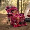 Betty Boop Love Print Flannel Blanket, Soft Warm Lightweight Throw Blanket for living Room,Sofa Bed Camping office