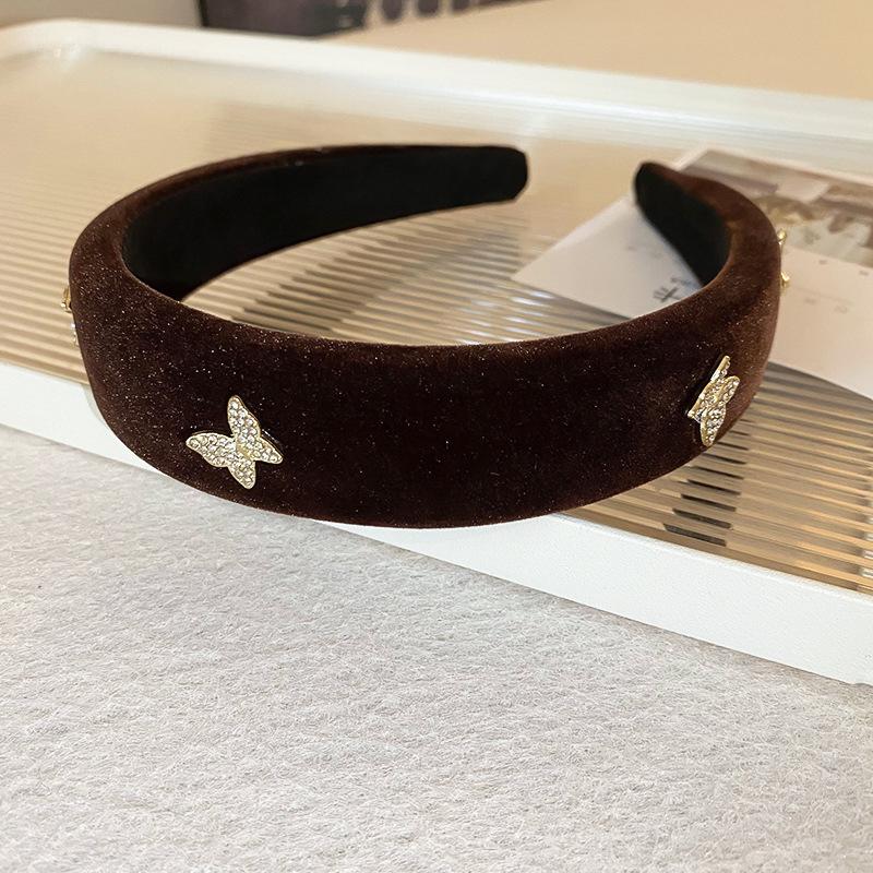 Diamond Pearl Gauze Sponge Headband: Fresh Japanese-Korean Fairy Style Accessories