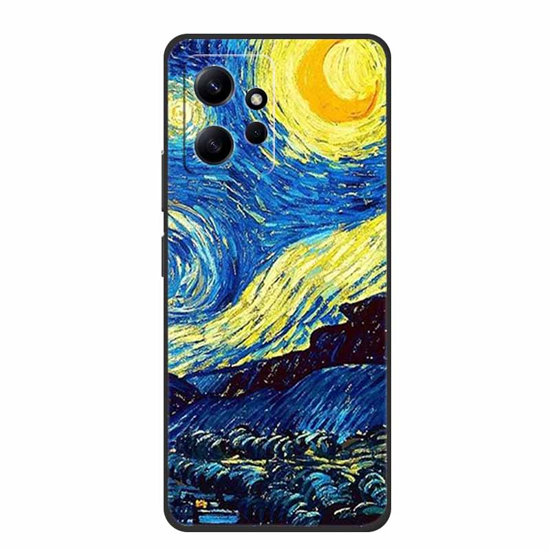 For Xiaomi Redmi Note 12 4G Case Animals Soft Silicone TPU Phone Cases Back Cover for Redmi Note12 4G Fashion 23021RAA2Y Fundas