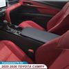 TOPTALL 2025 2026 Camry Center Console Cover Compatible With 2025 2026 Toyota Camry (LE/SE/XLE/XSE) Accessory, PU Leather Armrest Box Lid Protector