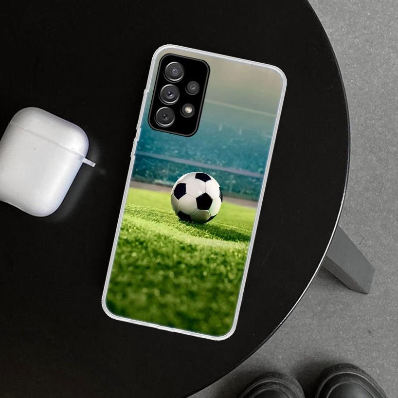 Чехол для телефона Football Soccer Tactics Time для Samsung Galaxy A12 A22 A32 A52 A72 A02S A51 A50S A31 A20S A10S Note 20 Ultra 1