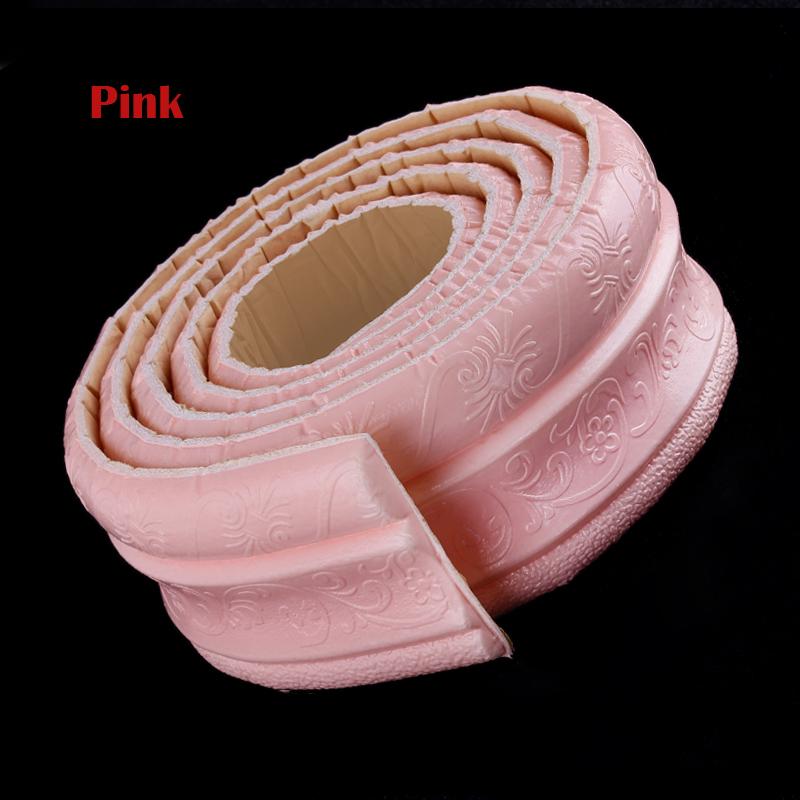 DIY 3D самоклеящиеся настенные плинтусы бордюрные обои водостойкие декоративные наклейки украшения для дома, кухни и ванной комнаты