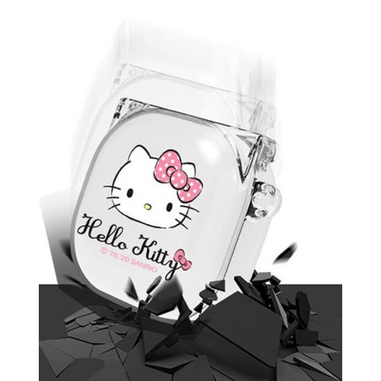 Sanrio Hello Kitty Galaxy Buds Live/Buds Pro/Buds 2/Buds 2 Pro Clear Hard Case, a Popular Character In Korea